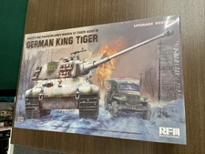 1/35 Rye Field #5138 King Tiger Ardennes 1944 Upgraded Version