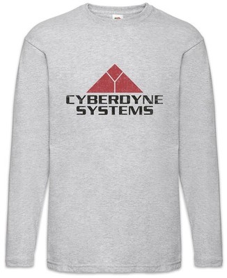 Cyberdyne Systems Logo II Langarm T-Shirt Skynet Sarah Terminator Kult John