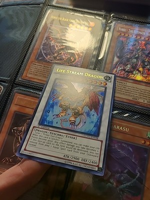 Yu-Gi-Oh 1st Edition Life Stream Dragon EXVC-EN038 Ultra Rare | eBay