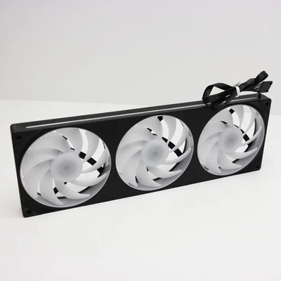 NZXT F360 RGB Core 360mm Single-Frame Fan Unit Black RF-U36HF-B1 - Image 1 of 3