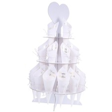 1 ensemble porte cône confettis de fête bricolage fête confettis porte cônes de faveur mariage