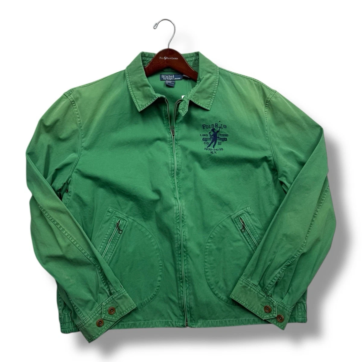 Polo Ralph Lauren Green Windbreaker Coats, Jackets & Vests for Men
