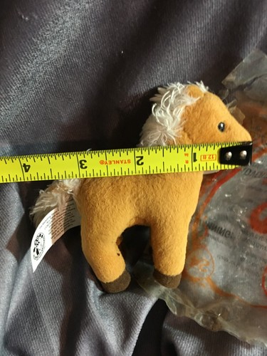 TY McDonald's Teenie Beanie Happy Meal 30 Yrs SPURS THE HORSE #24 NEW open bag - Picture 5 of 6