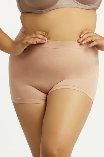 6 Pack Women Rib Comfort Seamless Sport Boyshort Boxer Panty Underwear One Size - Picture 15 of 17