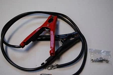 CAR & TRUCK BATTERY JUMPER CABLES POSITIVE AND NEGATIVE 12VDC 10AWG 2FT 100AMP 