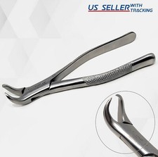 DENTAL TOOTH EXTRACTING FORCEPS #23 COW HORN LOWER MOLAR(GERMAN STAINLESS STEEL)