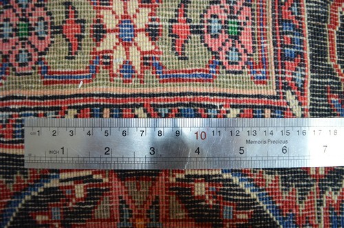 antiker Bidjar 314x210 Bijar Medaillon Carpet Rug handgeknüpft Orientteppich - Picture 9 of 12