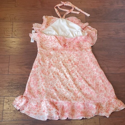 $170 NWT Gianni Bini off the shoulder floral Dress sz 12 festival - Picture 9 of 9