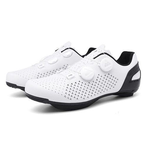 Chaussures de vélo VTT course cyclisme chaussures à crampons hommes pédale plate vitesse cyclisme chaussures - Photo 9/20