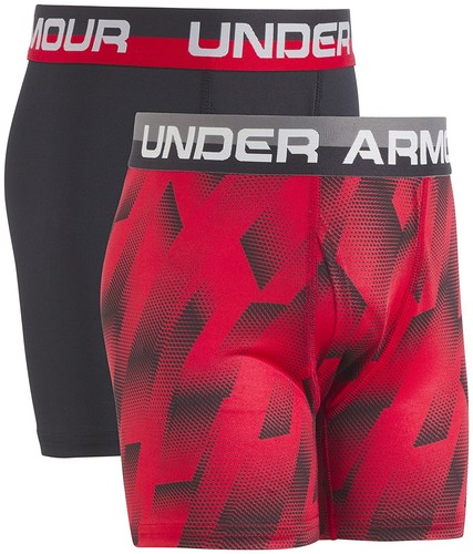 Under Armour Boys' Performance Boxer Briefs Underwear (2 Pack) - Picture 9 of 17