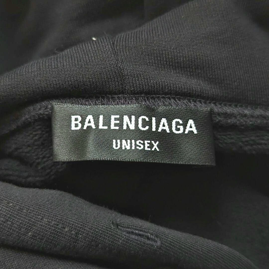 Felpa con cappuccio BALENCIAGA TOKYO nera taglia L