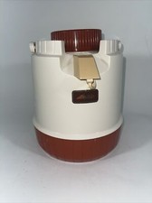 De colección Aladdin Pump-A-Drink Dispensador de Bebidas Un Galón Jarra Sanka Termo Camping