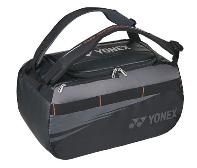 YONEX Tennis Bag 2 Rackets Case BAG2324 Duffle Backpack Black Shoe Divider New