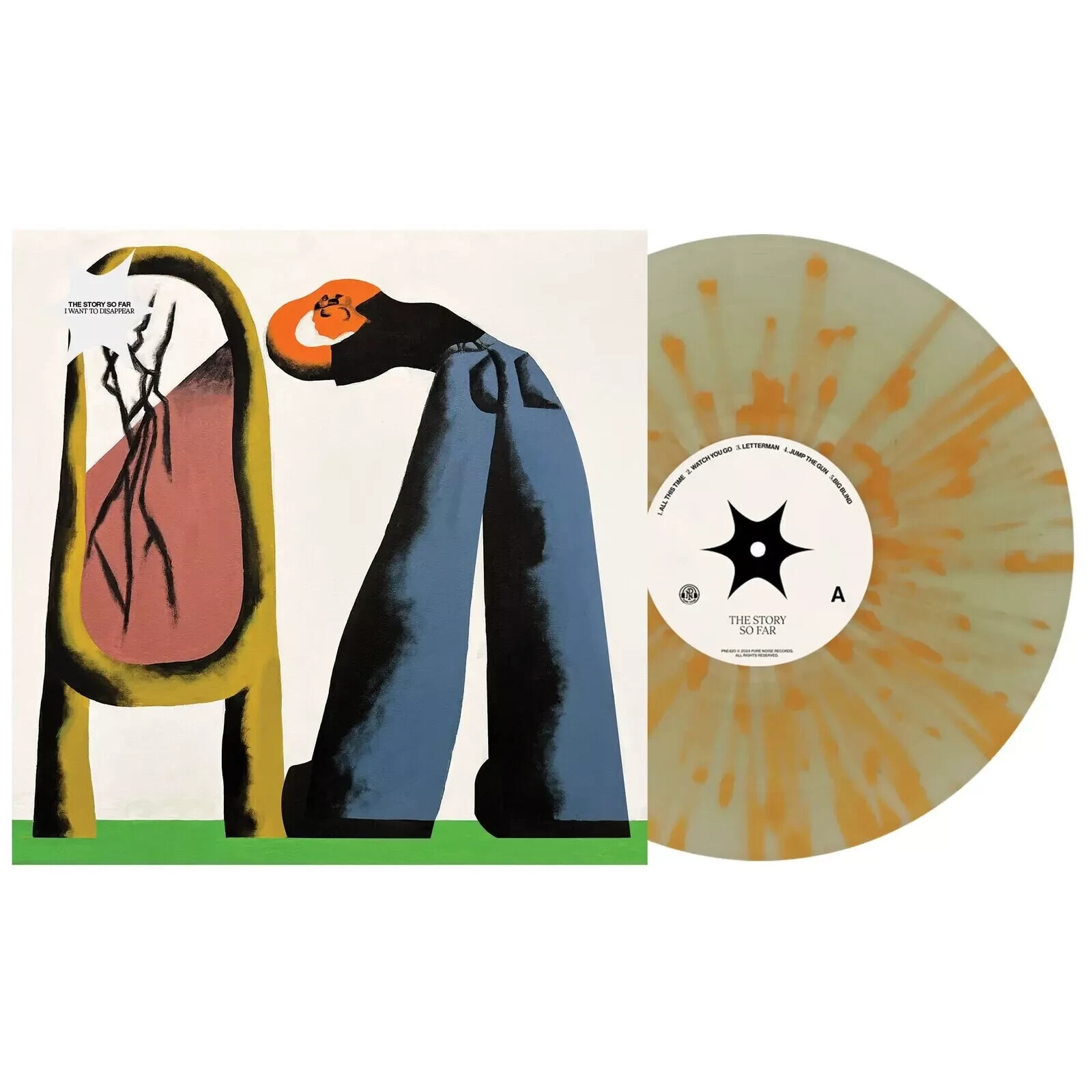 История Пока я хочу Исчезнуть - Виниловая пластинка Splatter LP 12 - НОВАЯ