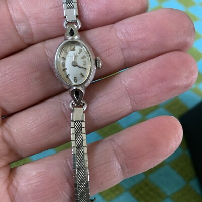 Vintage Bulova M6 10K RGP Mechanical Bezel Ladies Vintage Original Band  Works