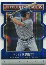 2014 Elite Extra Edition Status Blue Die Cut Ross Kivett 85/100  42