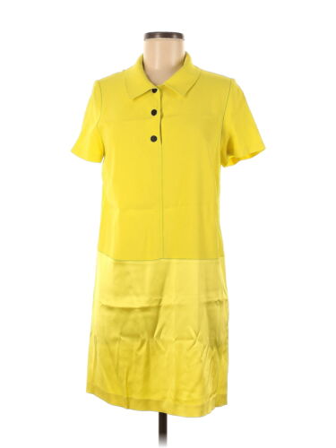 Zadig & Voltaire Women Yellow Casual Dress M