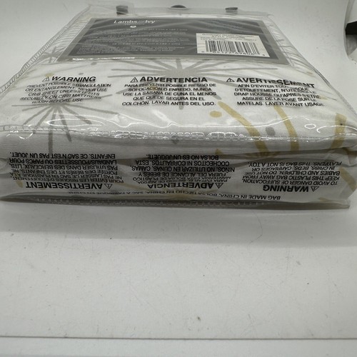 Lambs & Ivy Signature "Goodnight Giraffe" Collection Fitted Crib Sheet #696006B - Picture 7 of 7