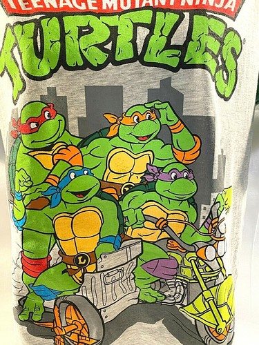 Teenage Mutant Ninja Turtles Grafik T-Shirt Größe Medium Jungen - Bild 1 von 4