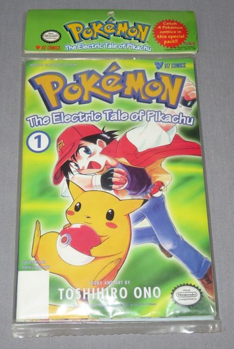 POKEMON: THE ELECTRIC TALE OF PIKACHU #1 2 3 4 Sealed 1998 Viz Comics 1-4