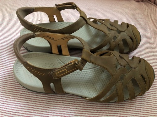 ORSO TRAPS sandali donna "FEENA" marrone taglia 8 - Foto 1 di 9