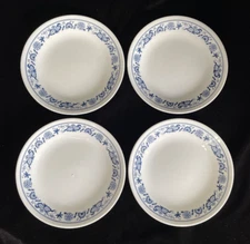 Corelle Old Town Blue 6.75" Bread & Butter Plates Set of 4