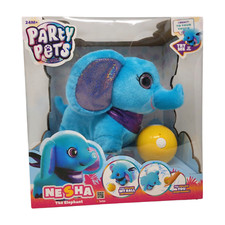 Party Pets Nesha The Elephant Follows You  Your Ball Everywhere Motorized Plush