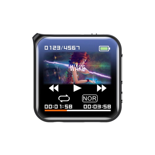 1.5" Screen Portable MP4 MP3 Touch Screen HiFi Music Player FM Radio Alarm Clock - Picture 21 of 27
