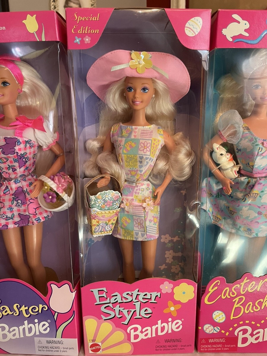 ヴィンテージ　Easter Barbie イースター　バービー　3体セット ヴィンテージ Easter Barbie イースター バービー 3体セット