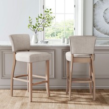 Set of 2 Bar Stools Kitchen Bar Table Dining Chairs Breakfast Bar Chair Barstool