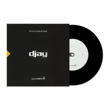vinyle de contrôle djay pro 7" (noir simple)