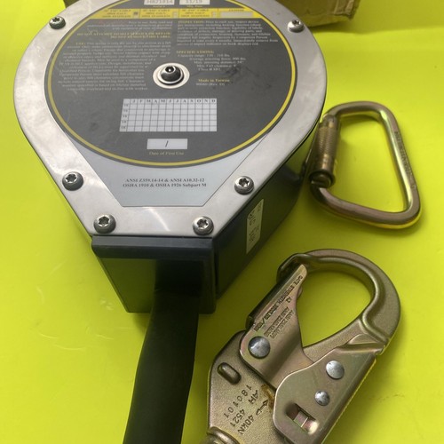GUARDIAN FALL PROTECTION 20' SELF RETRACTING LIFELINE 10910 NEU NIE BENUTZT - Bild 5 von 9