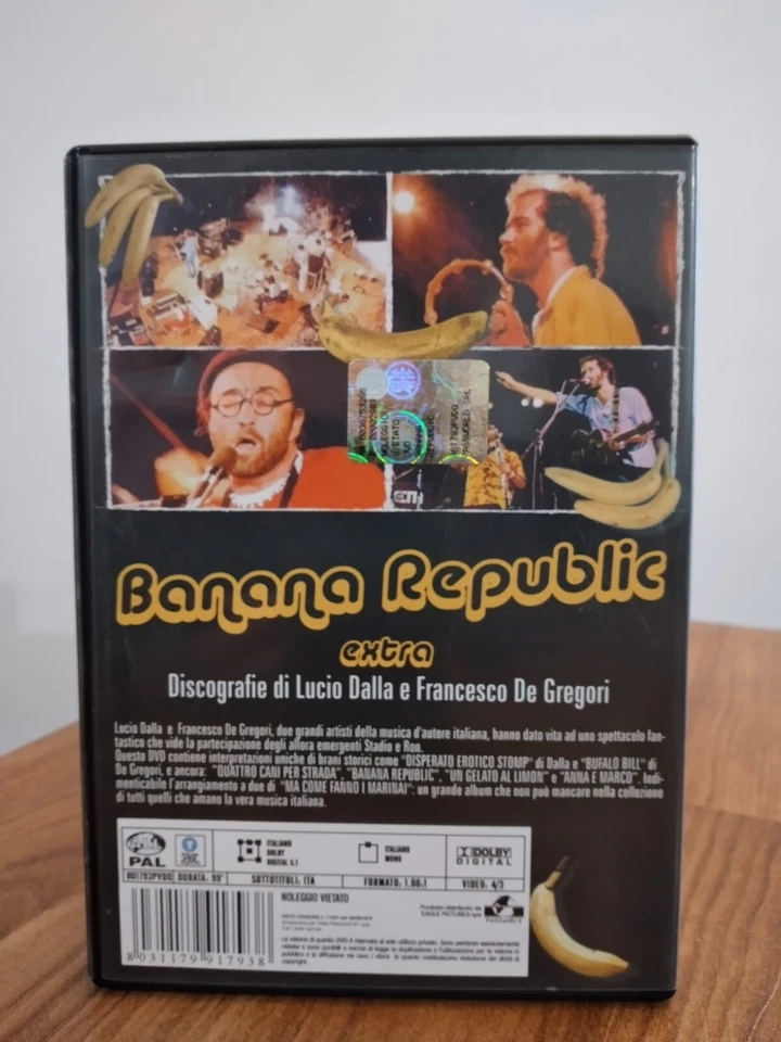 DALLA - DE GREGORI VIDEO E CONCERTI IN 3 DVD - Immagine 3 di 4