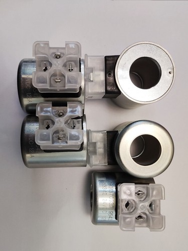REXROTH Solenoid Coil R901370939 24VDC 1.25A R900221884 PA6GFMD 97083342 ID23mm - Picture 7 of 7