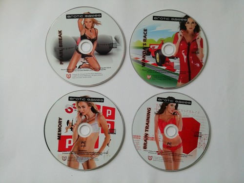 CD Erotic Games Adultes. 4 CD PC. N° 1166. - Zdjęcie 2 z 2