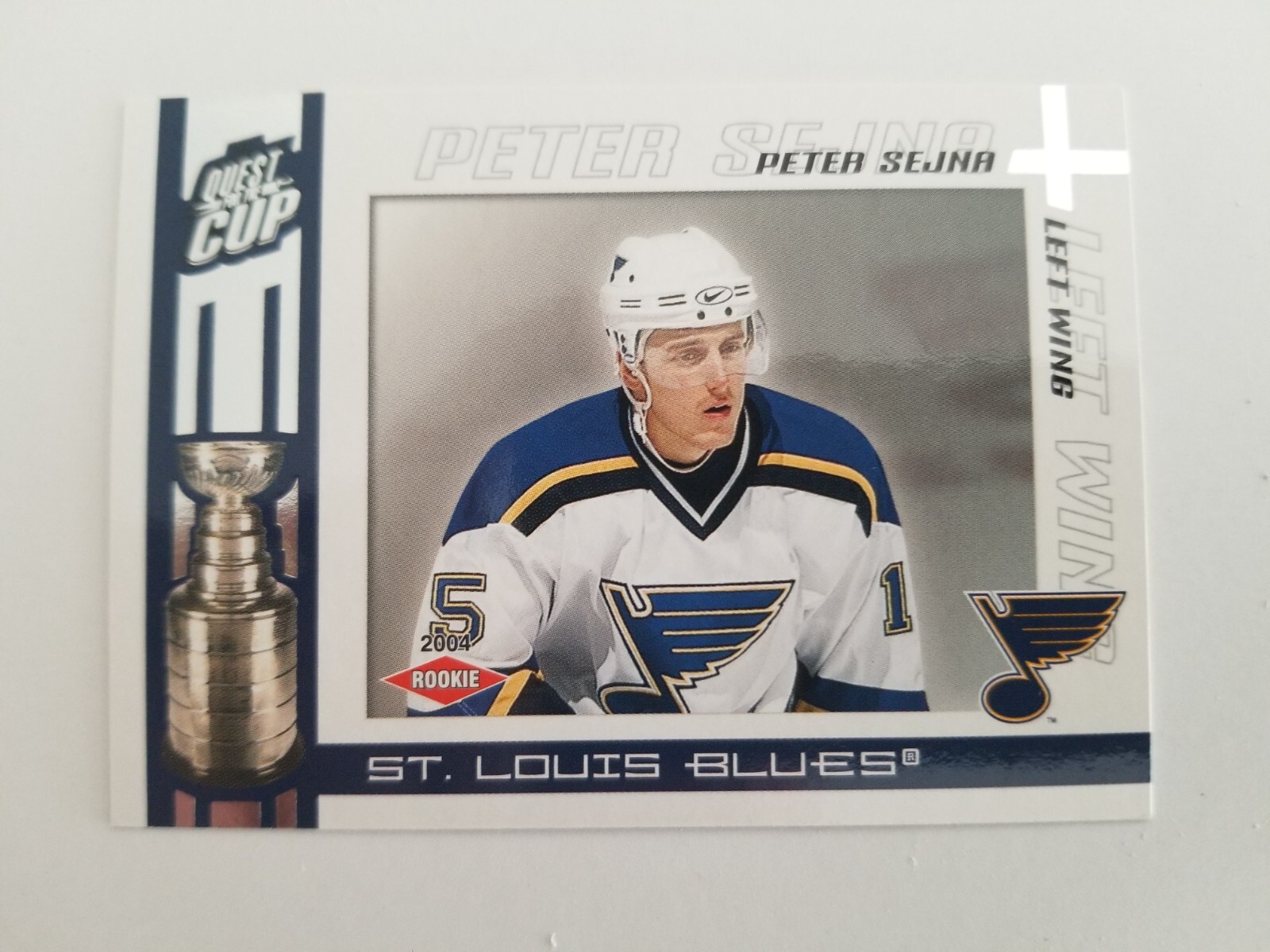 2003-04 Pacific Quest for the Cup /950 Peter Sejna #134 Rookie RC