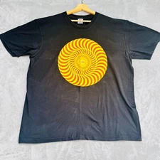 Supreme Spitfire Classic Swirl T-shirt Black Size XL SS18