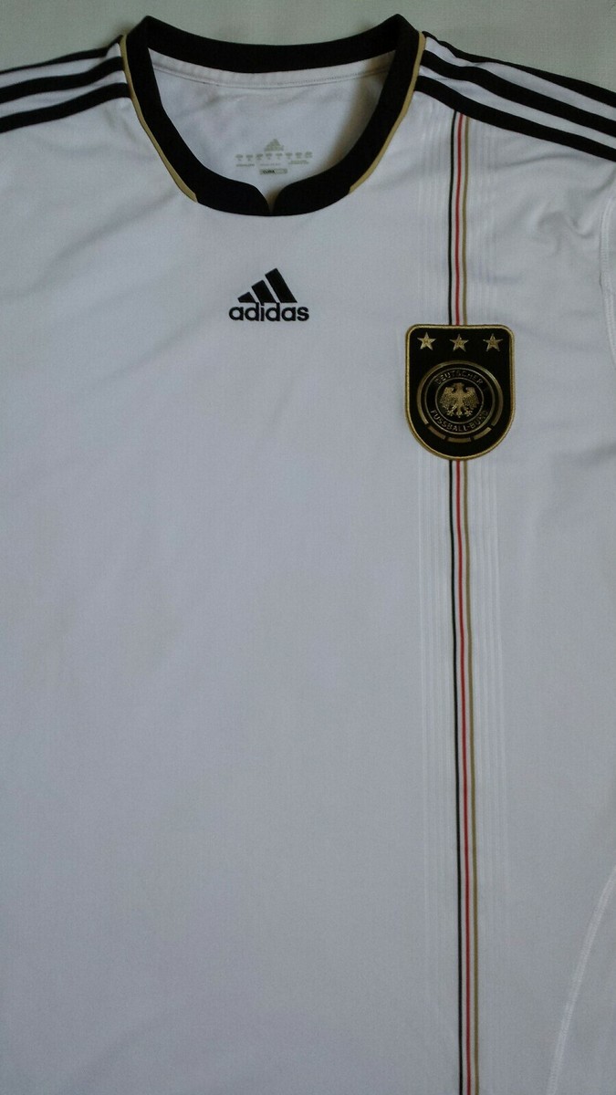 2010 Germany National Soccer Team Adidas Clima Cool Jersey Size XL