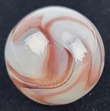 Alley Agate Ghost Lavender Swirl Vintage Marble MINT 5/8