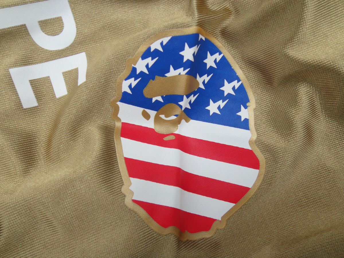 a bathing ape BAPE x adidas SB JERSEY, Camo DW9285, Medium a bathing ape BAPE x adidas SB JERSEY, Camo DW9285, Medium