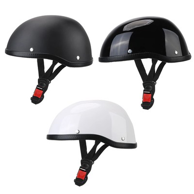New Lightest Motorcycle MTB Beanie Half Helmet Scooter Novelty Skid Cap Chopper