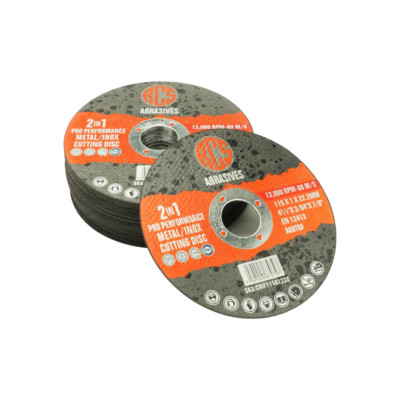 115 mm x 1 mm RCS Schleifmittel Inox / Metall Trennscheibe (4,5 Zoll)