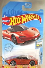 2021 Hot Wheels 112 Factory Fresh 7/10 McLAREN SPEEDTAIL Orange w/AD-10 Spokes