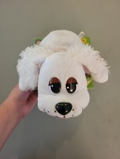 Mattel Pound Puppies Adopt Me White Plush Dog - J4081 - Approx 10 inches - NEW