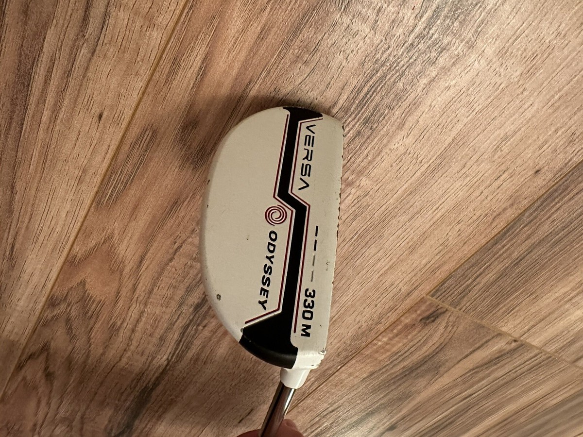 Odyssey Versa 330M rh 33” half mallet moon putter w/ super stroke