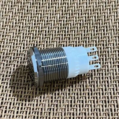 12V 19mm Push Button LED Light Fire Missiles Momentary Metal Switch Sales