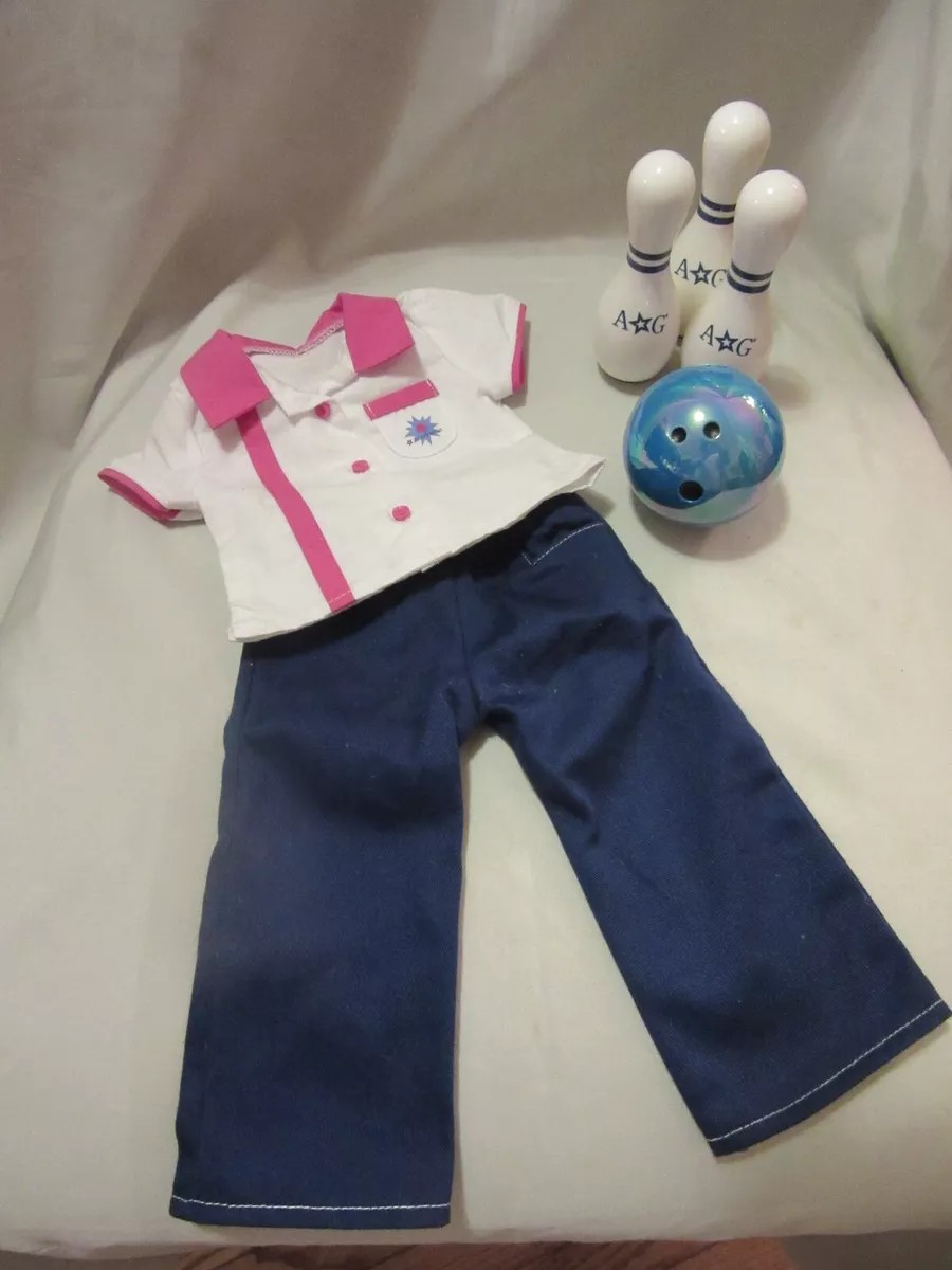 AMERICAN GIRL DOLL JUST LIKE YOU BOWLING TEAM SET RETIRED eBay