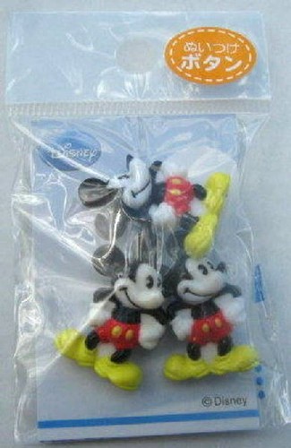 NIP Disney Sew-On Buttons, Mickey, Minnie, Donald 2 Pack Set, Free Ship! - Picture 24 of 30
