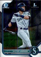2022 Bowman Chrome Prospects #BCP-150 Victor Labrada   Seattle Mariners