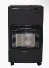 4.2KW CALOR GAS PORTABLE CABINET HEATER FIRE BUTANE WITH REGULATOR & HOSE NEW